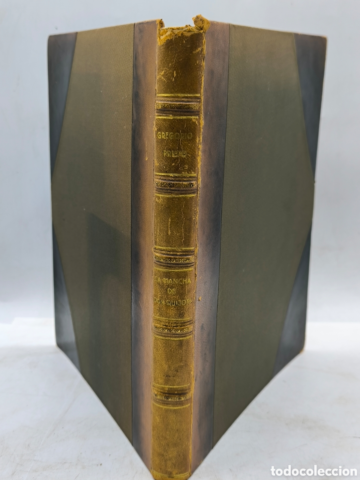 Libros de segunda mano: La mancha de Don Quijote pintada por Gregorio Prieto.Ejemplar n&uacute;merado 362