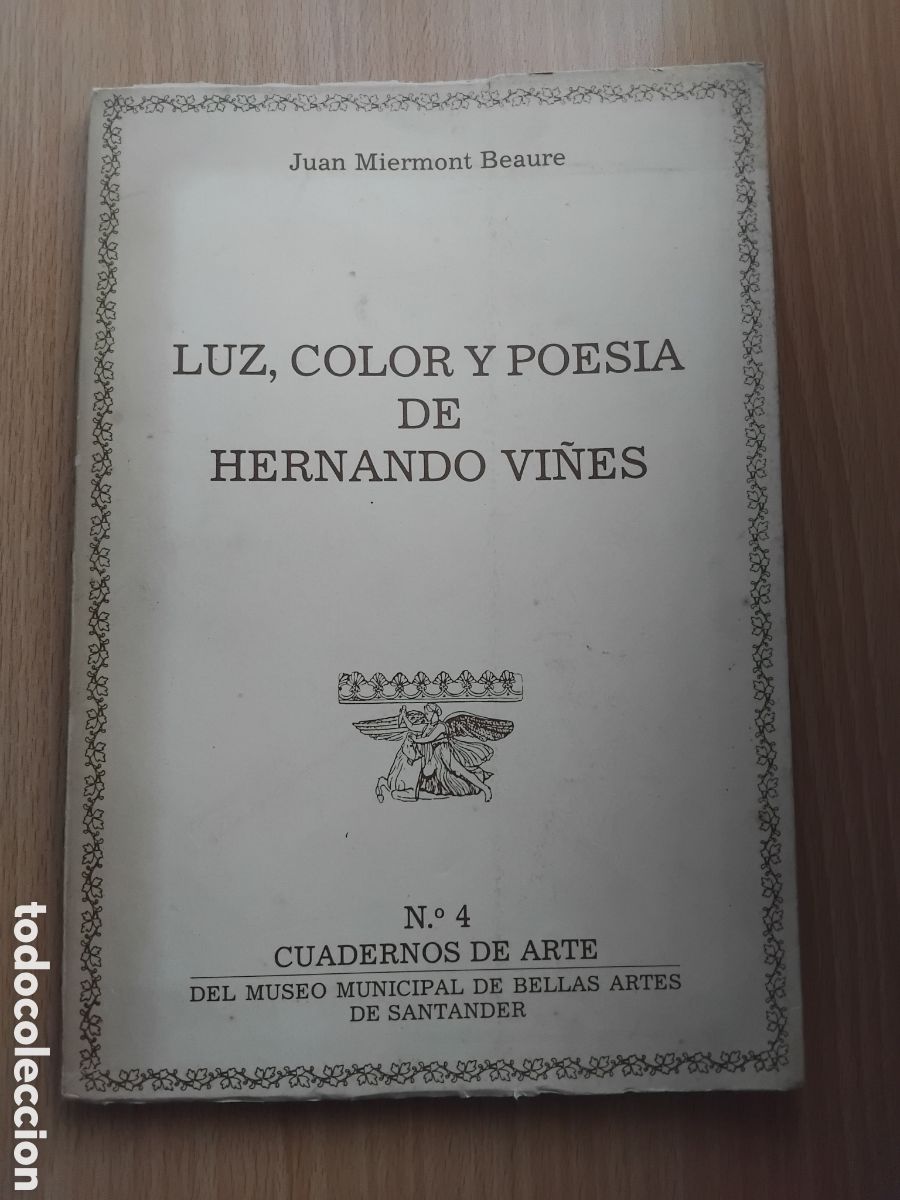 Libros de segunda mano: Luz,color y poes&iacute;a de Hernando Vi&ntilde;es;Juan Miermont Beaure;Museo Bellas Artes Santander;1986
