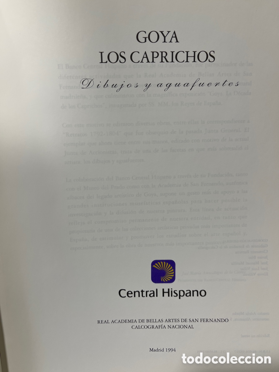 Libros de segunda mano: Los caprichos De Goya - Foto 2