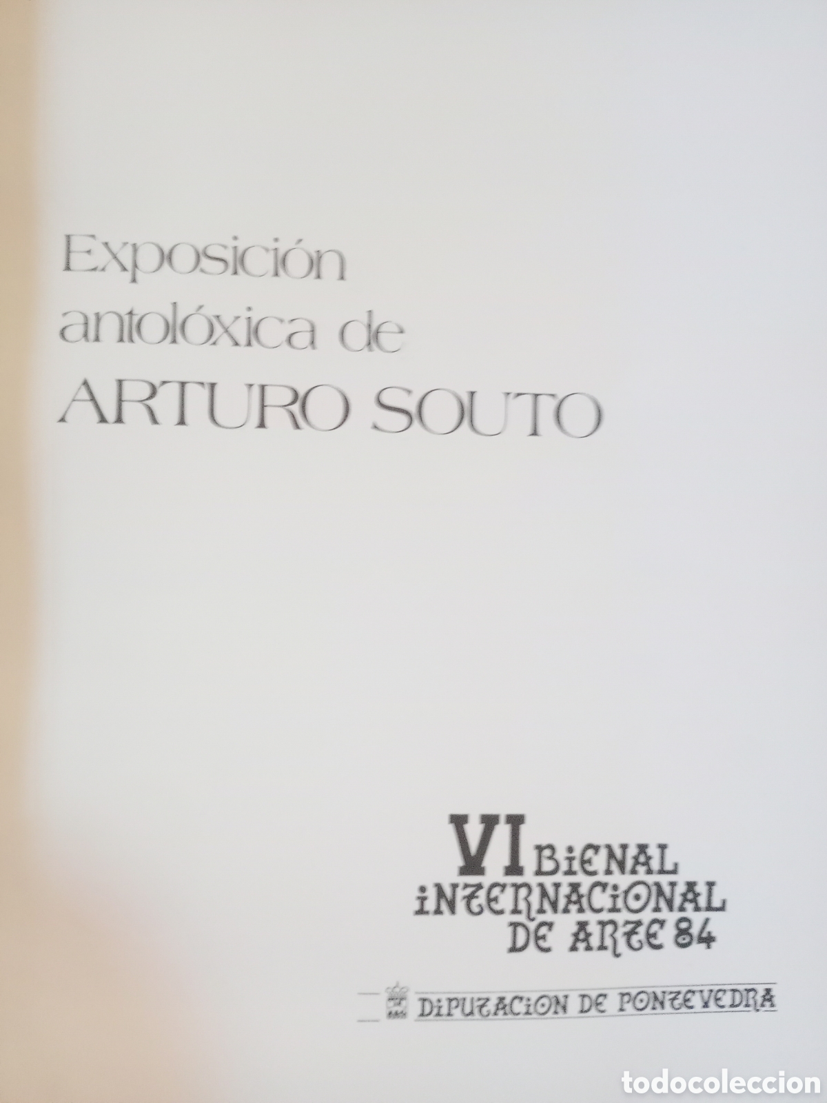 Libros de segunda mano: Cat&aacute;logo Arturo Souto - Foto 2