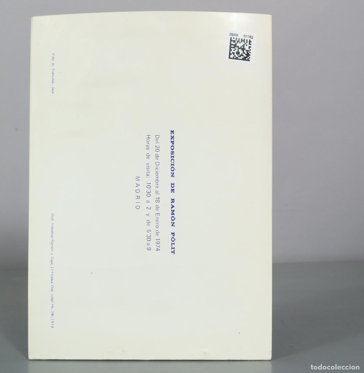 Libros de segunda mano: Exposici&oacute;n de Ram&oacute;n P&oacute;lit - Madrid - Foto 3