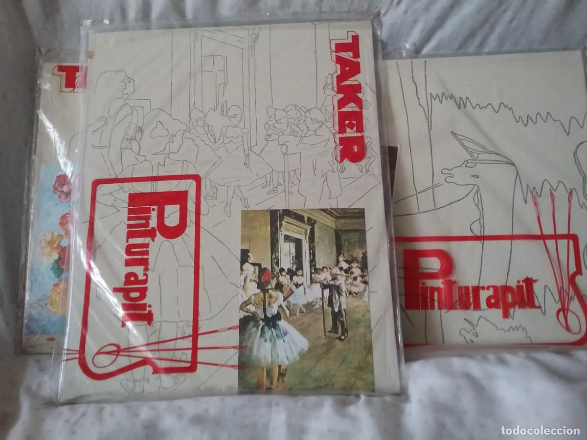 Libros de segunda mano: Tres lienzos para pintar Taker Pinturapit