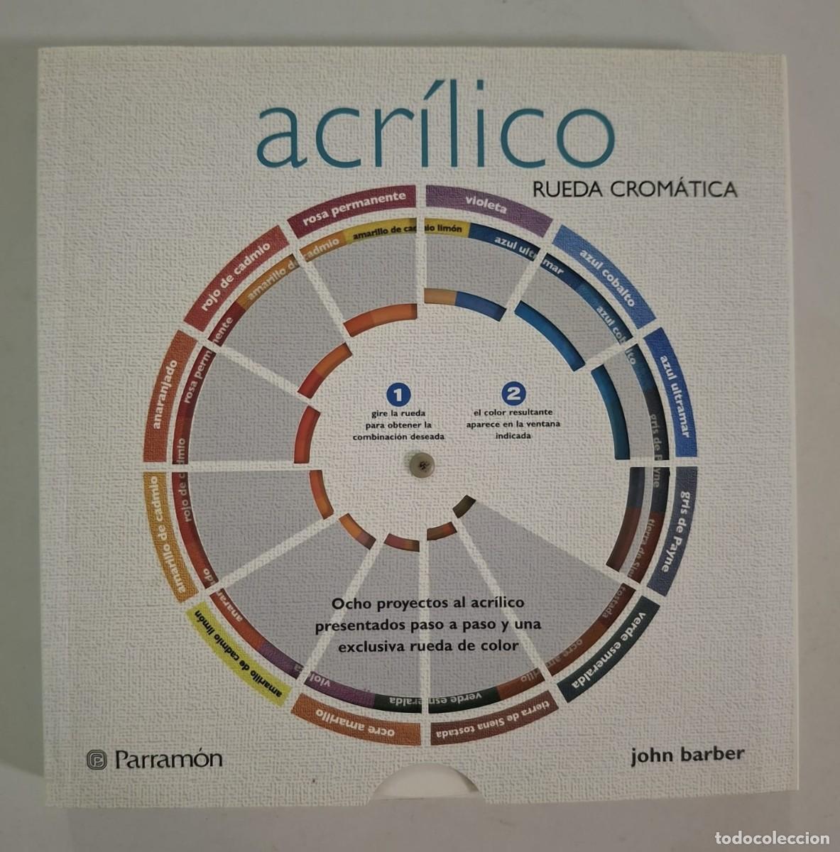 Libros de segunda mano: LIBRO ACRILICO RUEDA CROMATICA PARRAM&Oacute;N