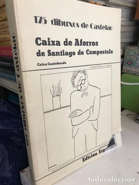 Libros de segunda mano: LIBRO-175 DIBUJOS DE CASTELAO-CAIXA DE AFORROS DE GALICIA-1&ordf; edicion 1976 numerada
