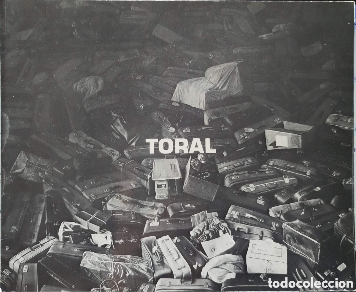 Libros de segunda mano: D&iacute;ptico exposici&oacute;n de Crist&oacute;bal Toral. Galer&iacute;a Heller.