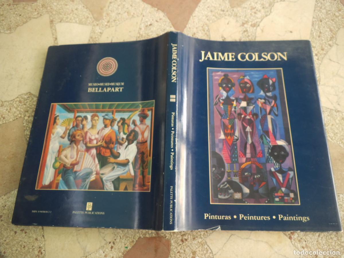 Libros de segunda mano: jaime colson pinturas, en ingles, palette publications ,inc, fotos a gran tama&ntilde;o en color