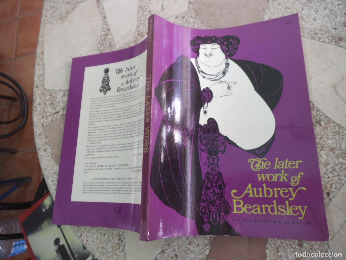 Libros de segunda mano: the later work of aubrey beardsley, dibujos en b/n, dover publications, en ingles