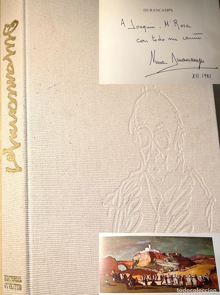 Libros de segunda mano: Durancamps Ed. Juventud 1972 - Dedicado y Firmado por Nuria Durancamps hija del artista