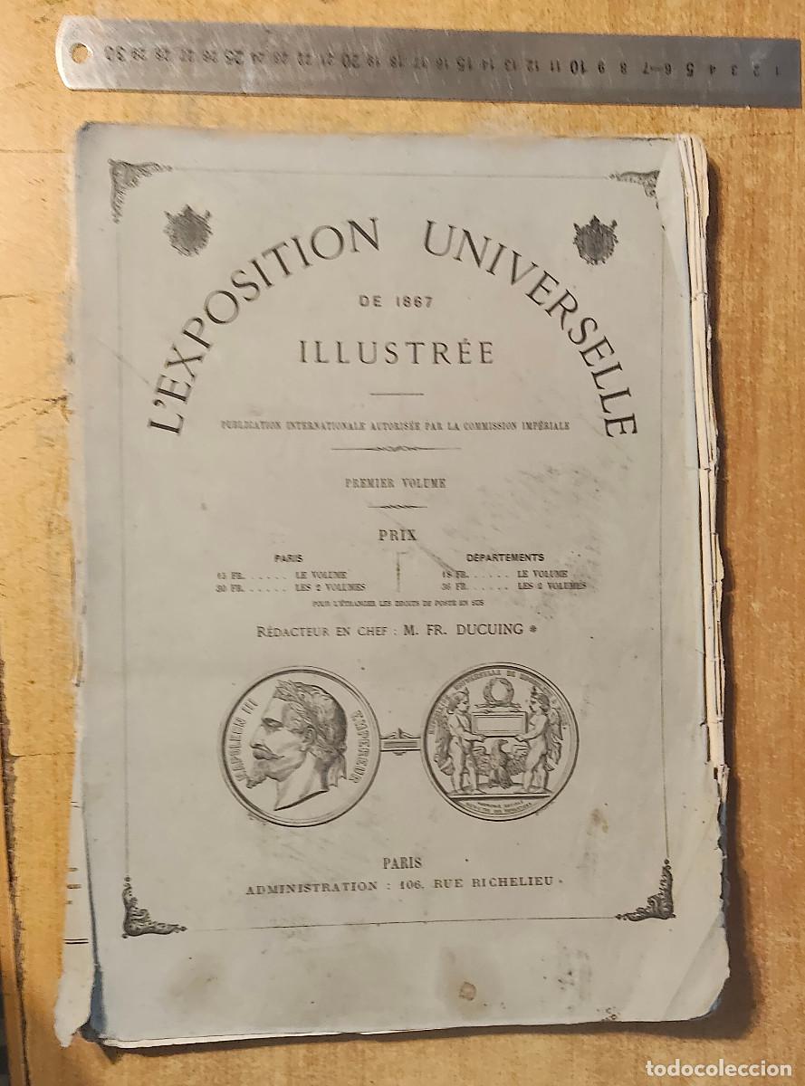 Libros de segunda mano: Exposition universelle de 1867 - primer volumen - tal qual foto