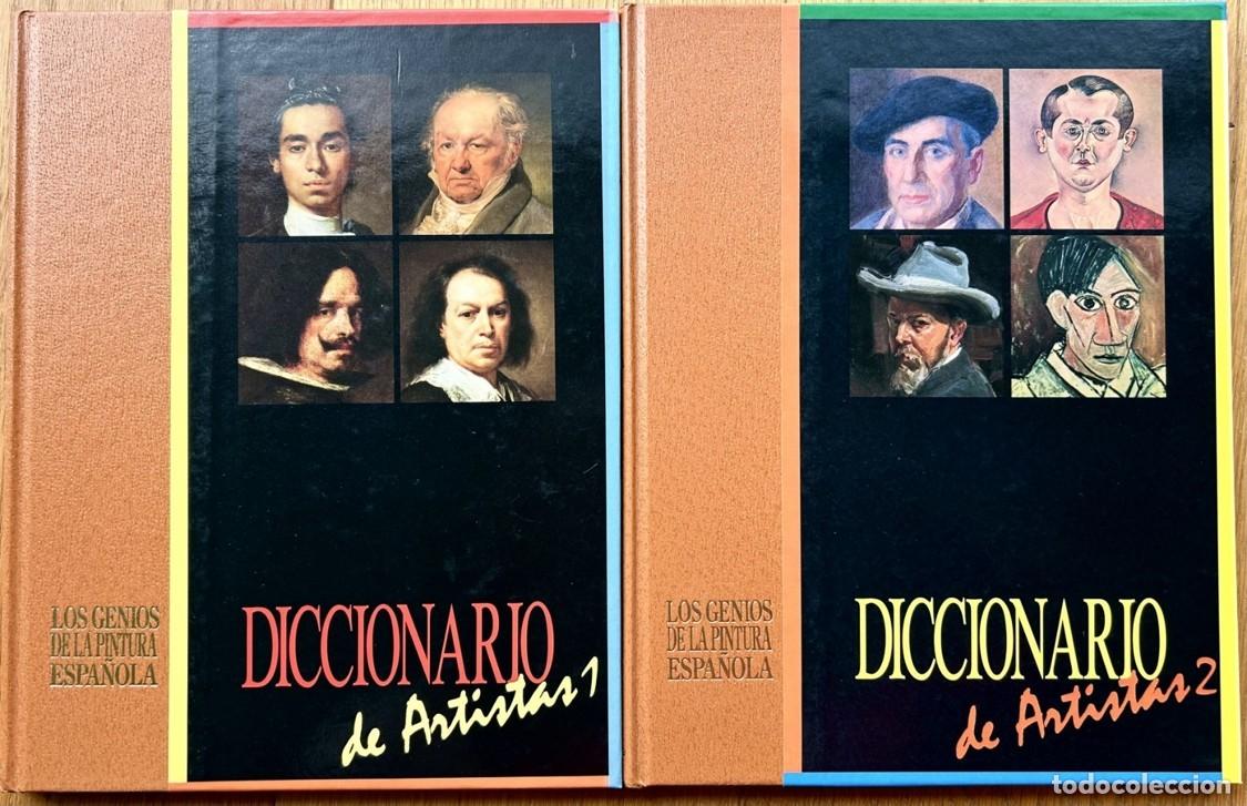 Libros de segunda mano: Los Genios de la Pintura Espa&ntilde;ola DICCIONARIO DE ARTISTAS N&ordm; 23 y 24 SARPE