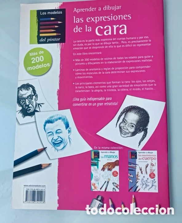 Libros de segunda mano: Aprender a dibujar las expresiones de la cara. - Foto 2