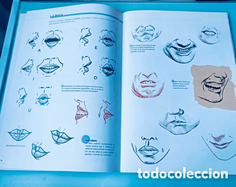 Libros de segunda mano: Aprender a dibujar las expresiones de la cara. - Foto 4