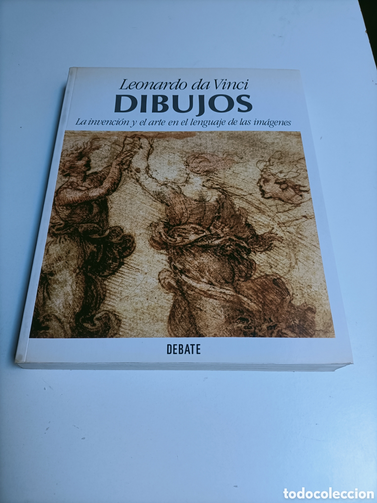 Libros de segunda mano: Leonardo da Vinci. Dibujos. La invenci&oacute;n y el arte en el lenguaje de las im&aacute;genes. Pintura antigua