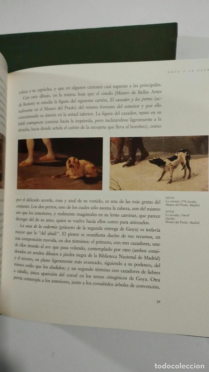 Libros de segunda mano: Goya y la caza. Ediciones El Viso. - Foto 8