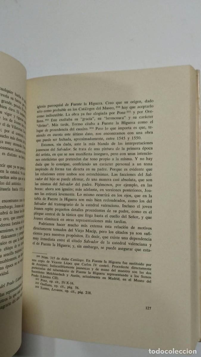 Libros de segunda mano: Joan de Joanes y su c&iacute;rculo art&iacute;stico - Foto 4