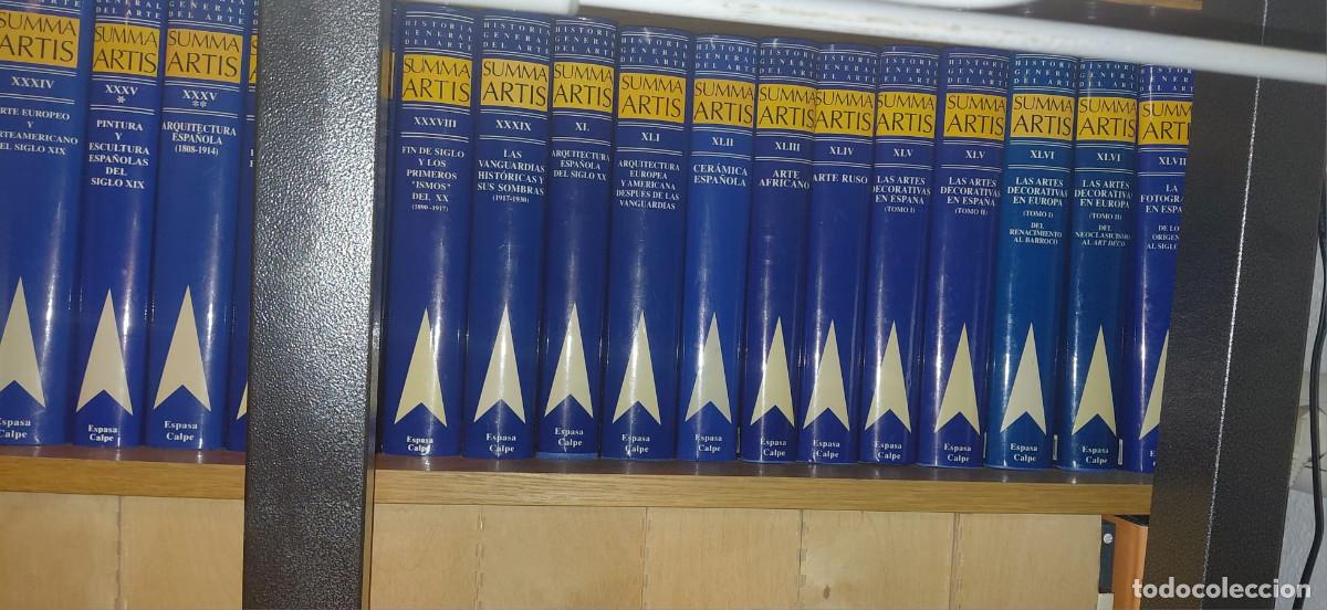 Libros de segunda mano: Colecci&oacute;n completa Summa Artis - Foto 2