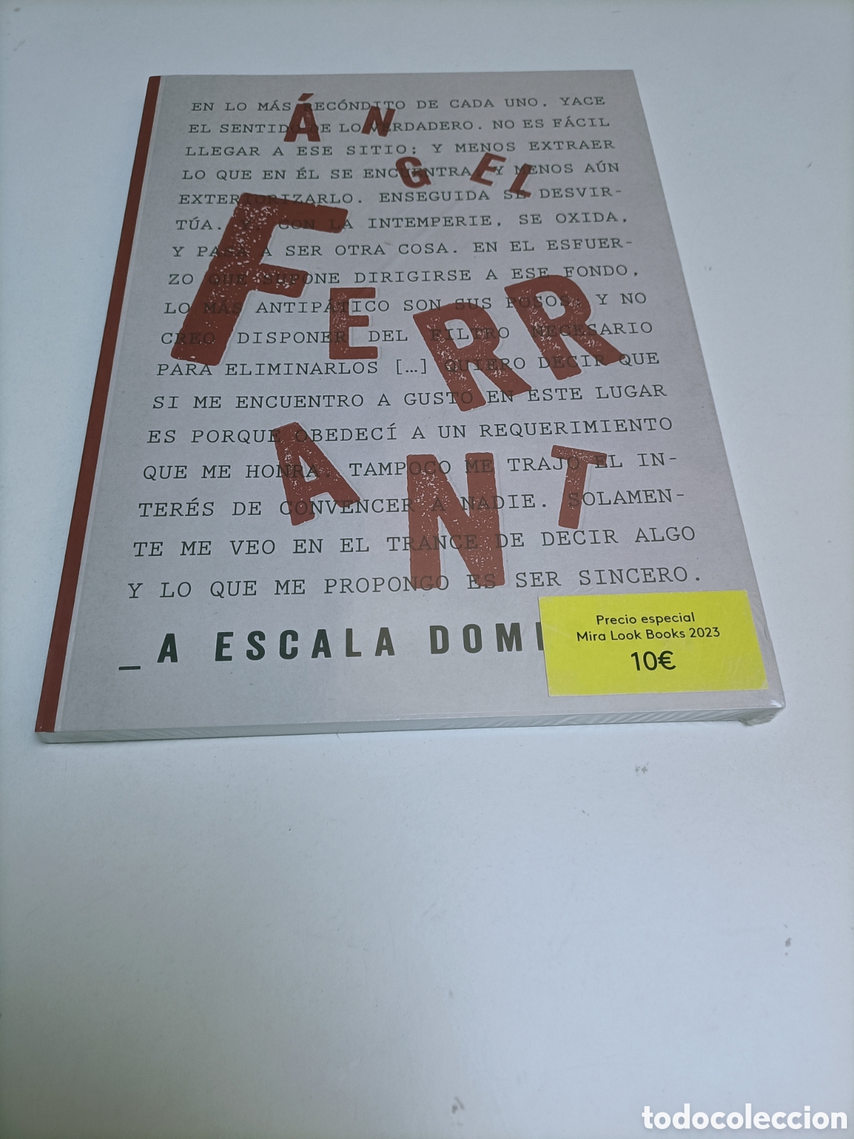 Libros de segunda mano: &Aacute;ngel Ferr&aacute;nt A escala domestica Fundaci&oacute;n Juan March de Palma y Museo Abstracto de Cuenca