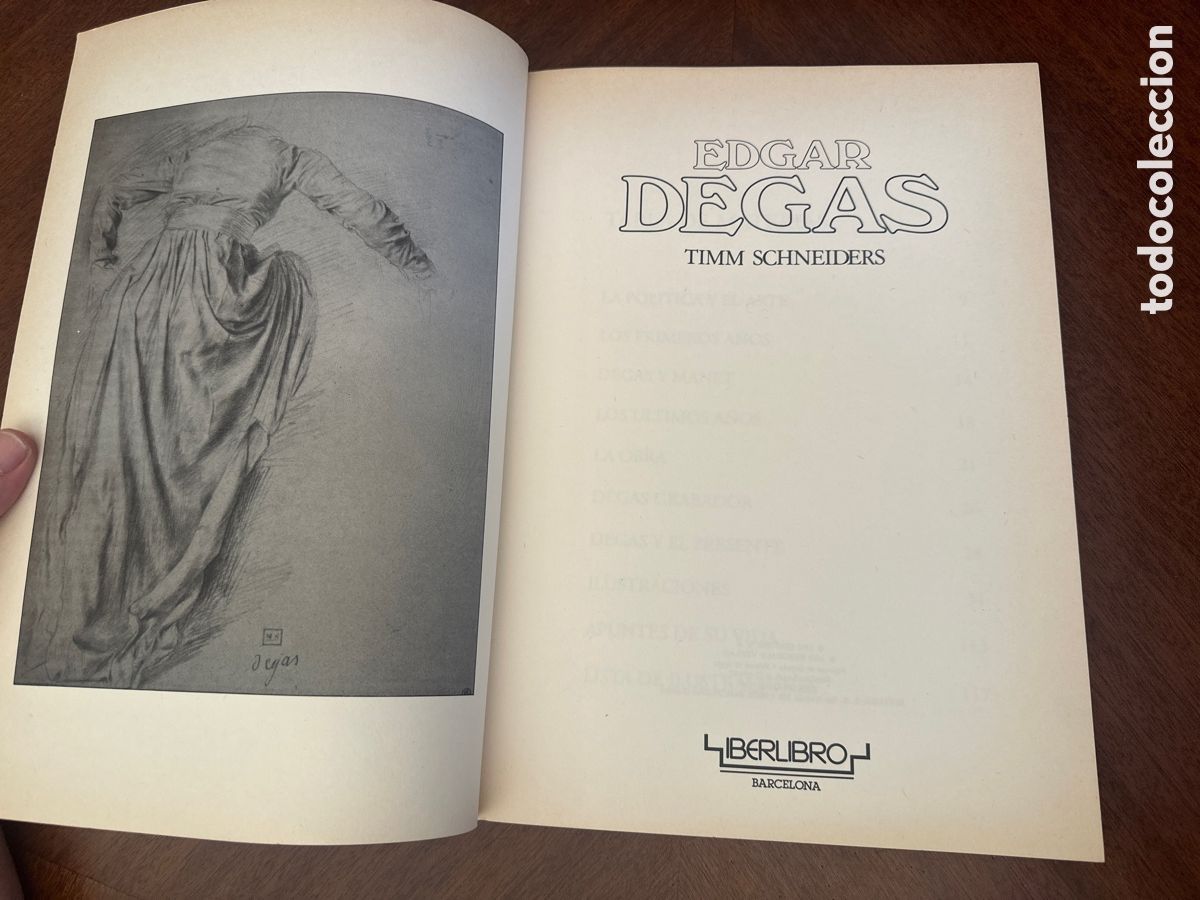 Libros de segunda mano: TIMM SCHNEIDERS. Edgar Degas. - Foto 2