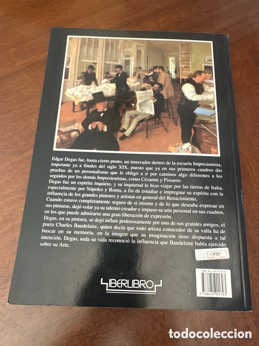 Libros de segunda mano: TIMM SCHNEIDERS. Edgar Degas. - Foto 8