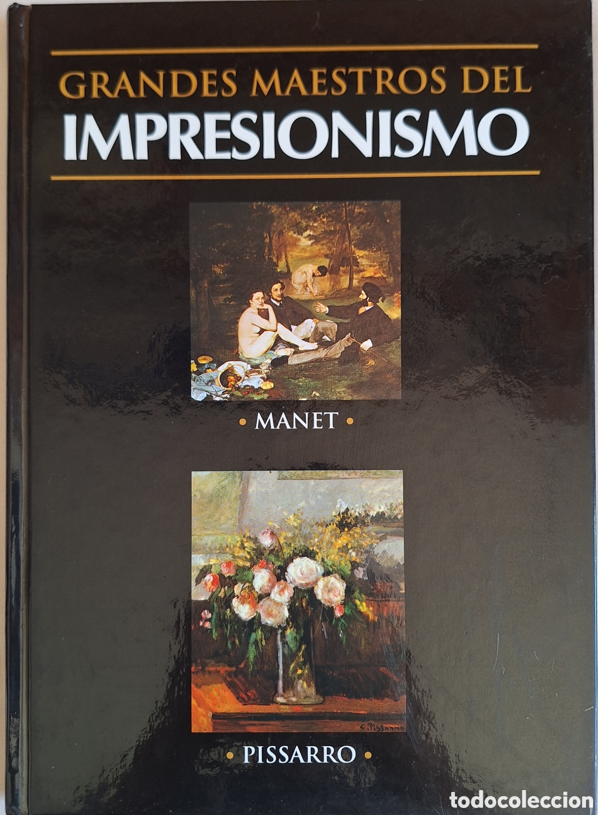 Libros de segunda mano: GRANDES MAESTROS DEL IMPRESIONISMO - MANET / PISSARRO - ED. Club Internacional del libro 2002