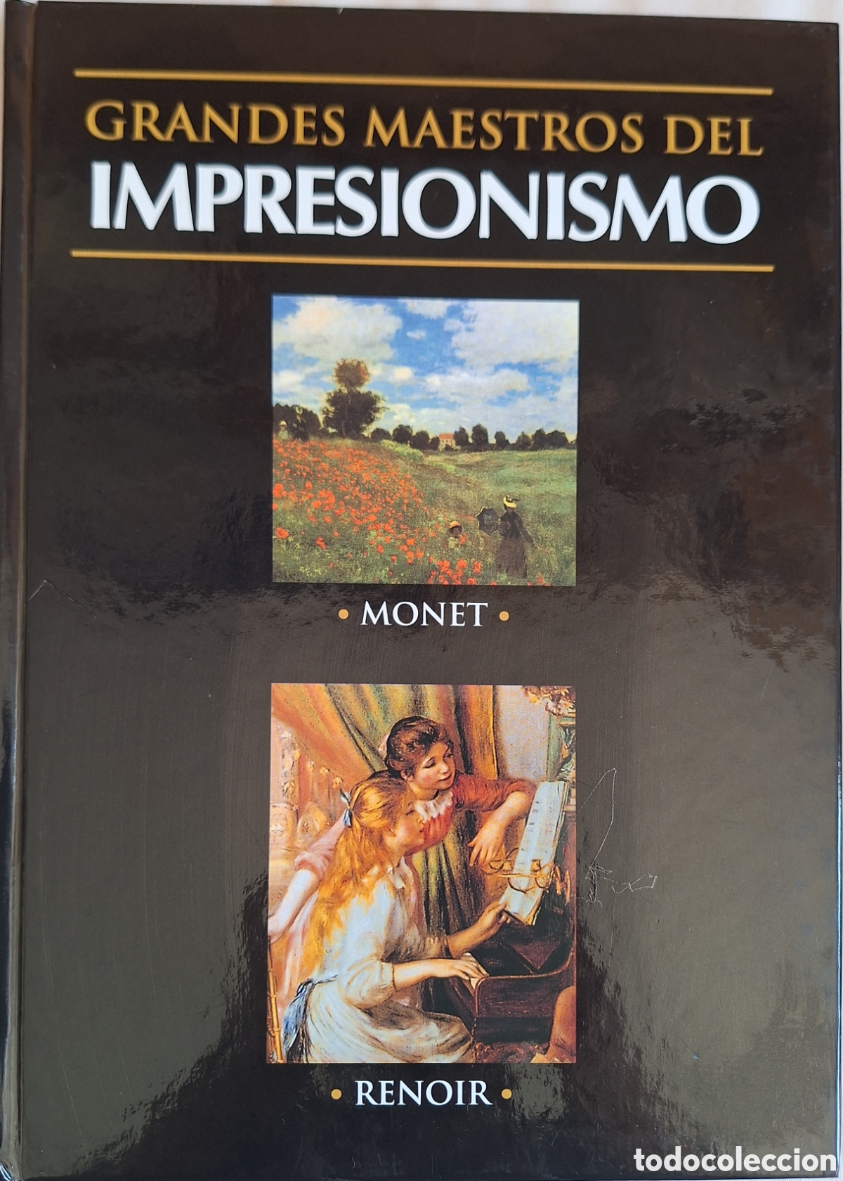 Libros de segunda mano: GRANDES MAESTROS DEL IMPRESIONISMO - MONET / RENOIR- ED. Club Internacional del libro 2002