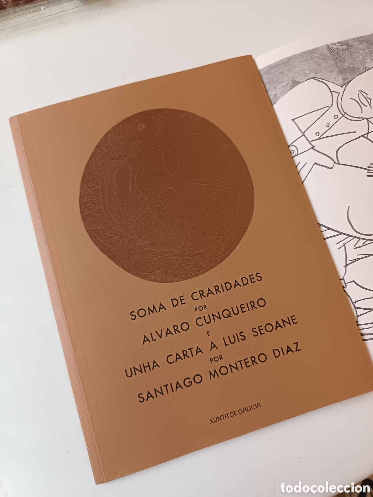 Libros de segunda mano: Soma de craridades por &Aacute;lvaro Cunqueiro e unha carta a Luis Seoane por Santiago Montero D&iacute;az