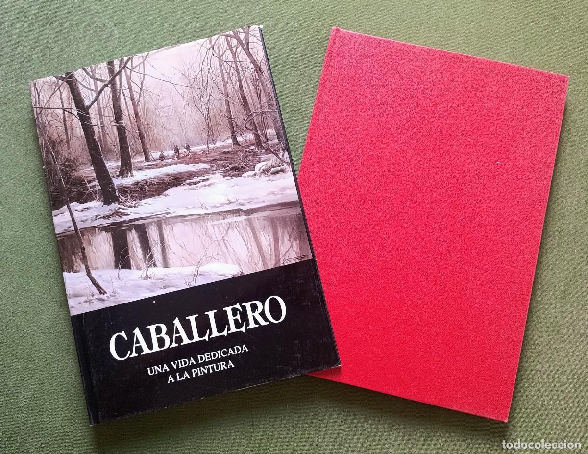 Libros de segunda mano: CABALLERO, UNA VIDA DEDICADA A LA PINTURA - SELECCI&Oacute;: VICENS COROMINA - OLOT 1992 - D20