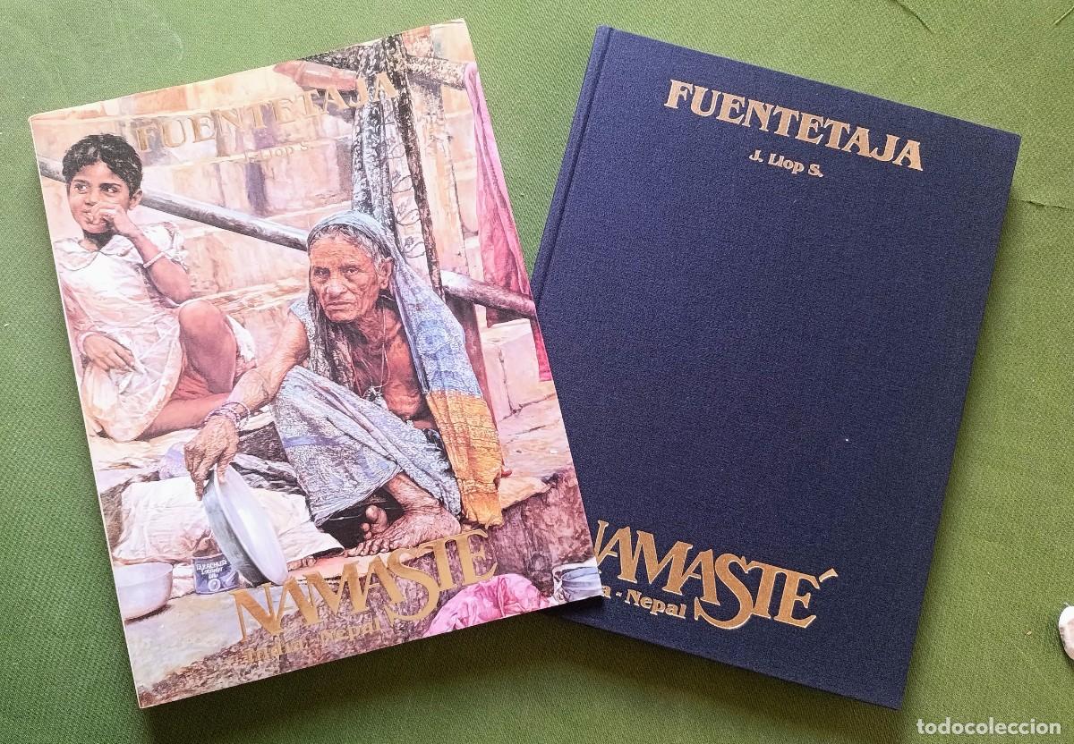 Libros de segunda mano: FUENTETAJA - J. LLOP S. - NAMAST&Eacute;. INDIA Y NEPAL - TEXTO BILING&Uuml;E CASTELLANO-INGLES - 1993 - D20