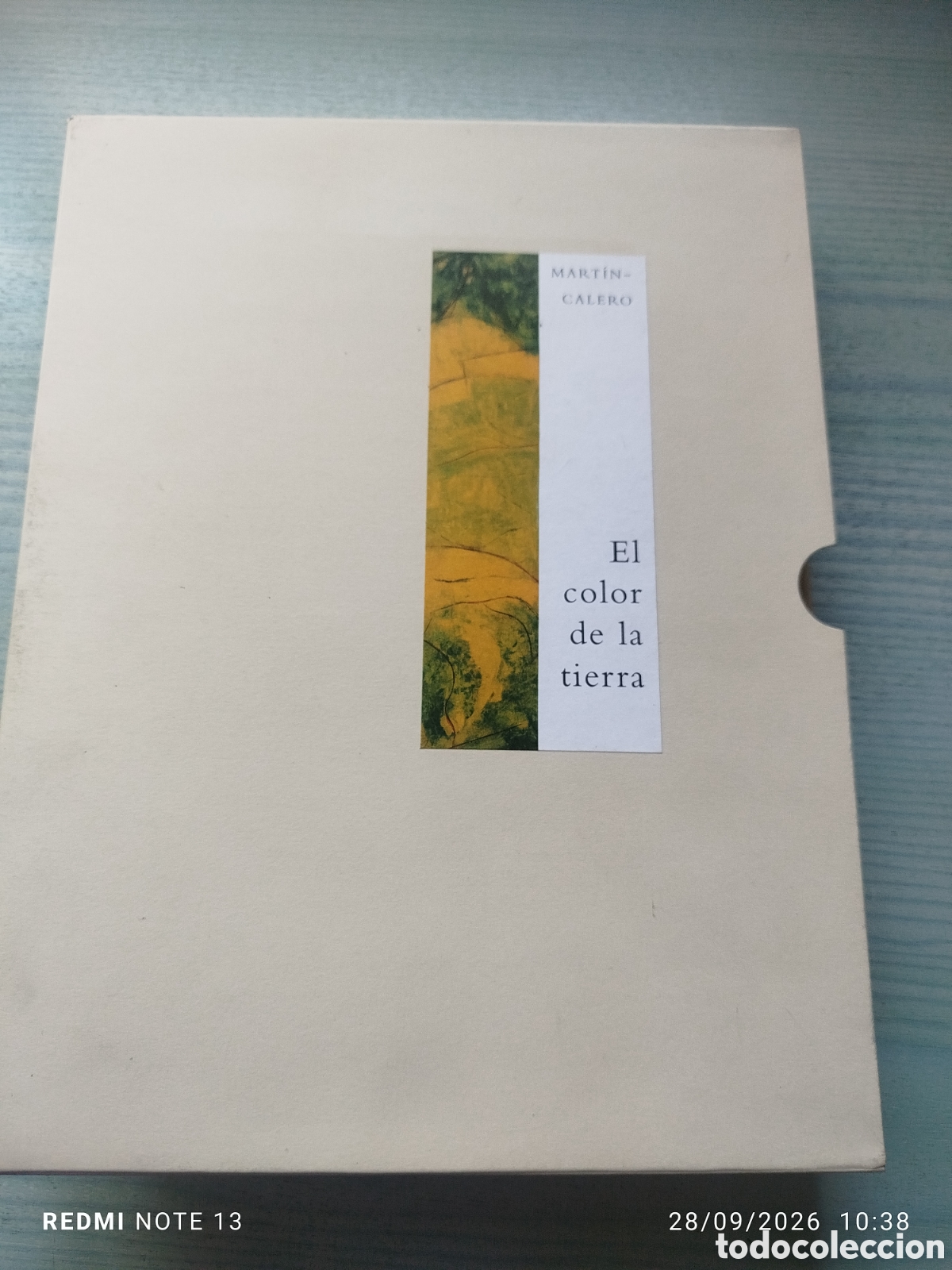 Libros de segunda mano: El color de la tierra..Mart&iacute;n calero