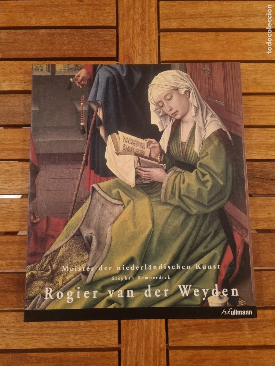 Libros de segunda mano: Rogier van der Weyden - Maestros del arte neerland&eacute;s - Libro de arte - Muy ilustrado a color - BDC