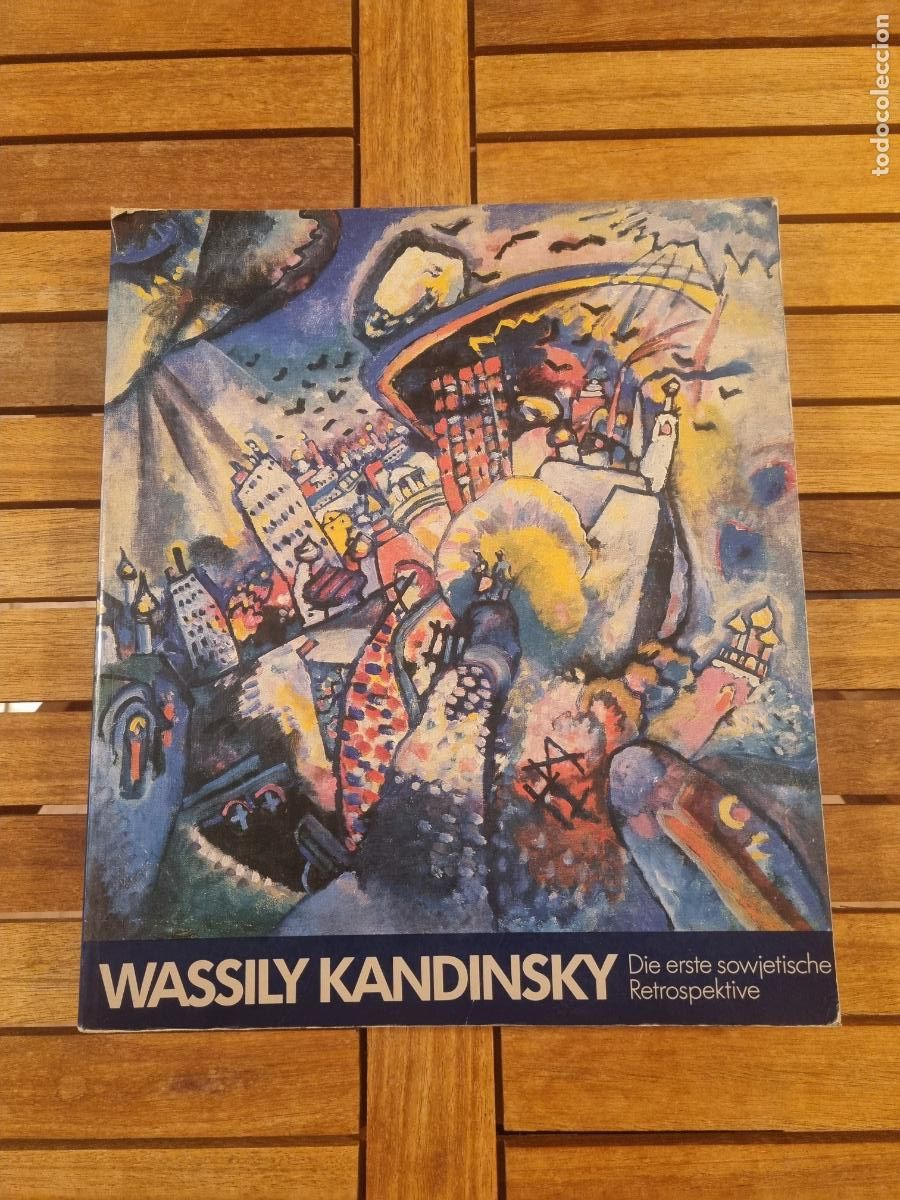 Libros de segunda mano: Wassily Kandinsky - La primera retrospectiva sovi&eacute;tica - Libro de arte - Muy ilustrado a color - BDC