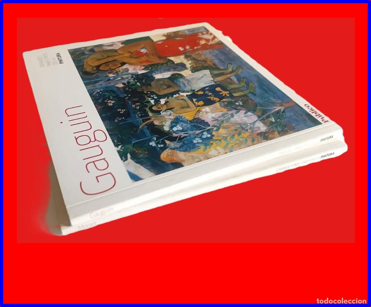 Libros de segunda mano: 2 libros ilustrados de los pintores Paul Gauguin y Claude Monet.