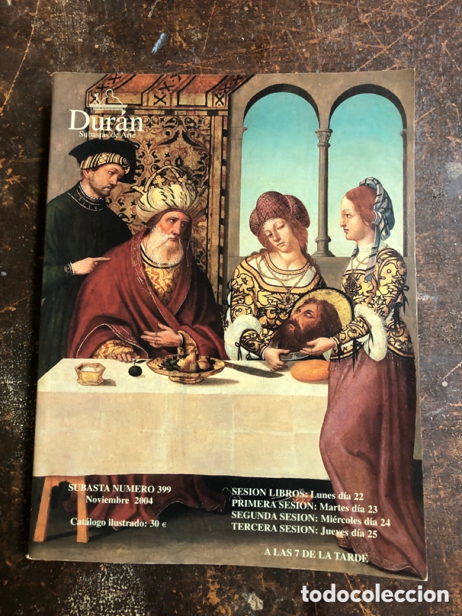Libros de segunda mano: Cat&aacute;logo subastas duran