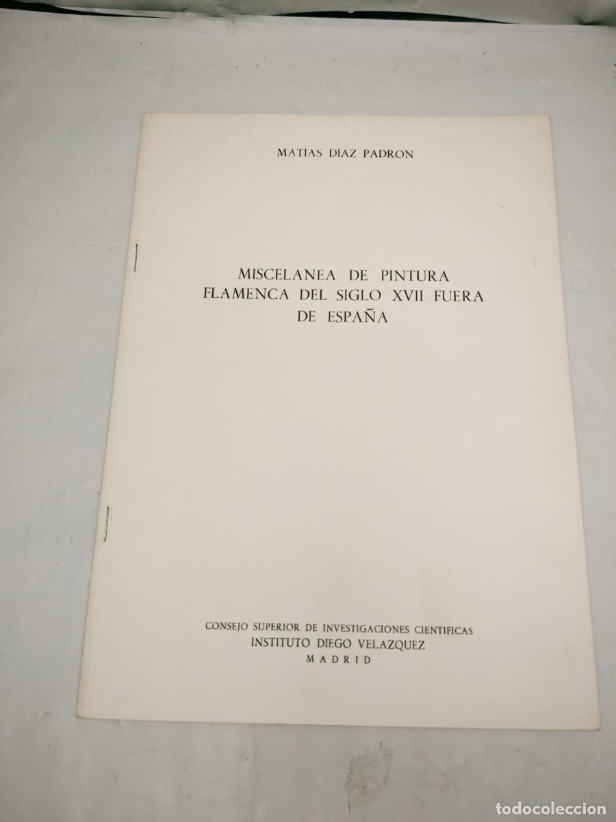 Gebrauchte B&uuml;cher: Miscel&aacute;nea de pintura flamenca del siglo XVII fuera de Espa&ntilde;a (Dedicatoria y firma aut&oacute;grafa autor)