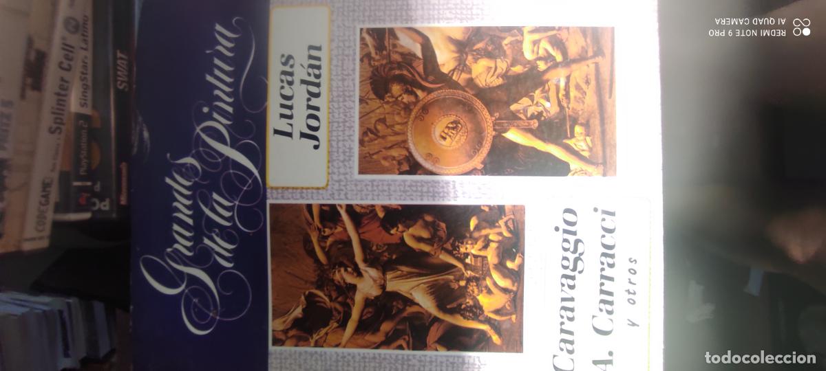 Libros de segunda mano: GRANDES DE LA PINTURA LUCAS JORD&Aacute;N / CARAVAGGIO / A. CARRACCI Y OTROS AA.VV