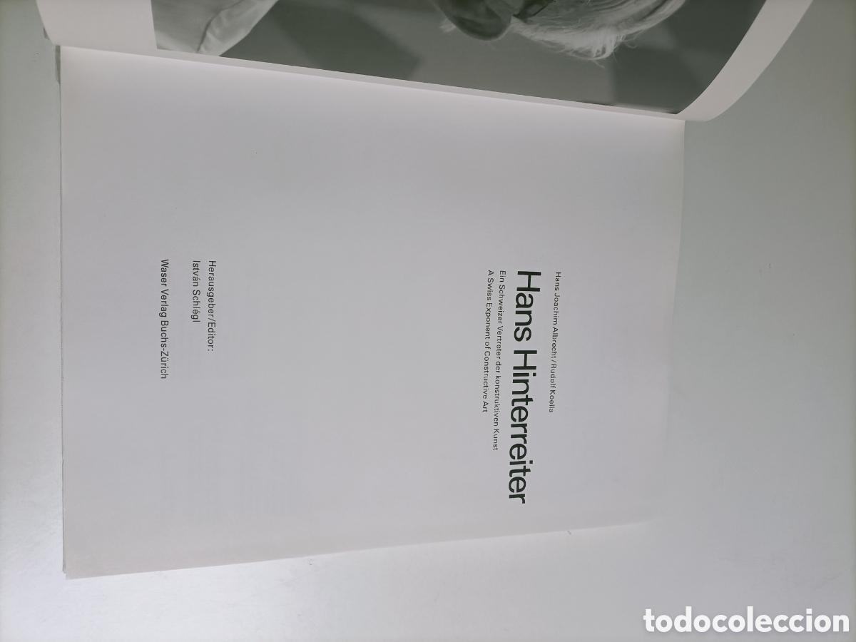 Libros de segunda mano: Hans Hinterreiter. Ein Schweizer Vertreter . Texto en alem&aacute;n - Foto 4