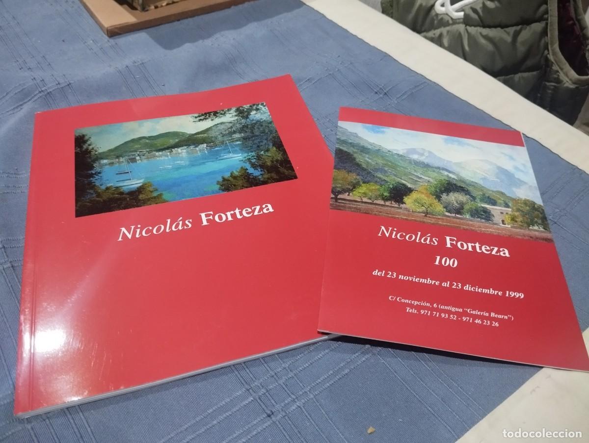 Libros de segunda mano: NICOL&Aacute;S FORTEZA / EL PAISAJES Y MARINAS, 100 EXPOSICIONES INDIVIDUALES 1999