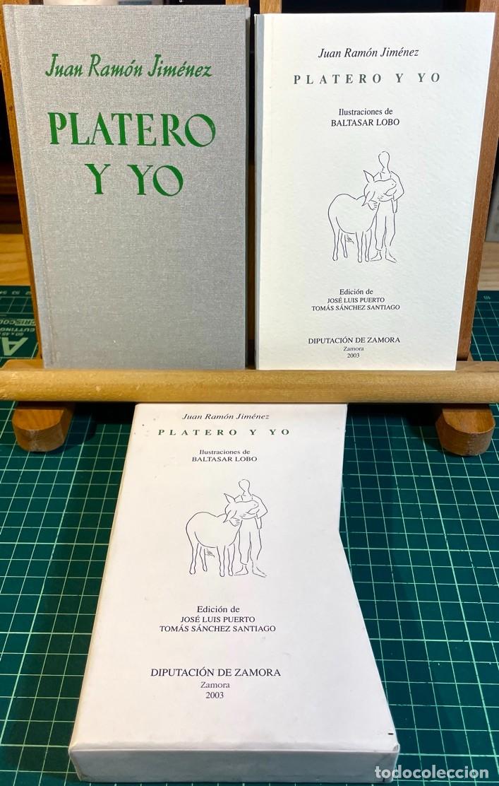Libros de segunda mano: Platero y Yo. J.R. Jim&eacute;nez. Baltasar Lobo. Diputaci&oacute;n der Zamora.2003