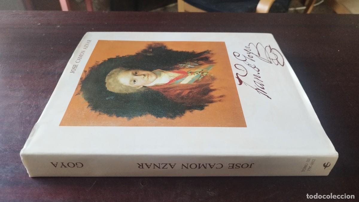 Libros de segunda mano: GOYA TOMO III 1797 1812 / JOSE CAMON AZNAR / CJA 605