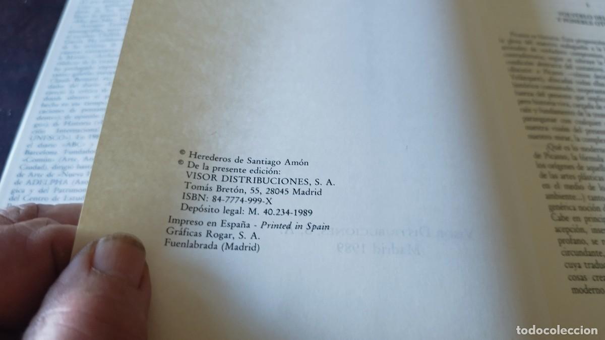 Libros de segunda mano: PICASSO / SANTIAGO AMON / CJA 607 / VISOR - Foto 8