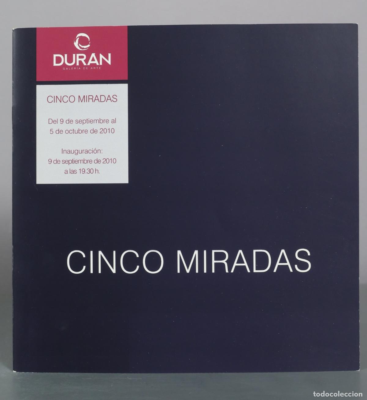 Libros de segunda mano: CATALOGO. Cinco Miradas - Adela Acitores, Rocio Gella, Gloria Gurrea-Nozaleda, Matilde Hernando,