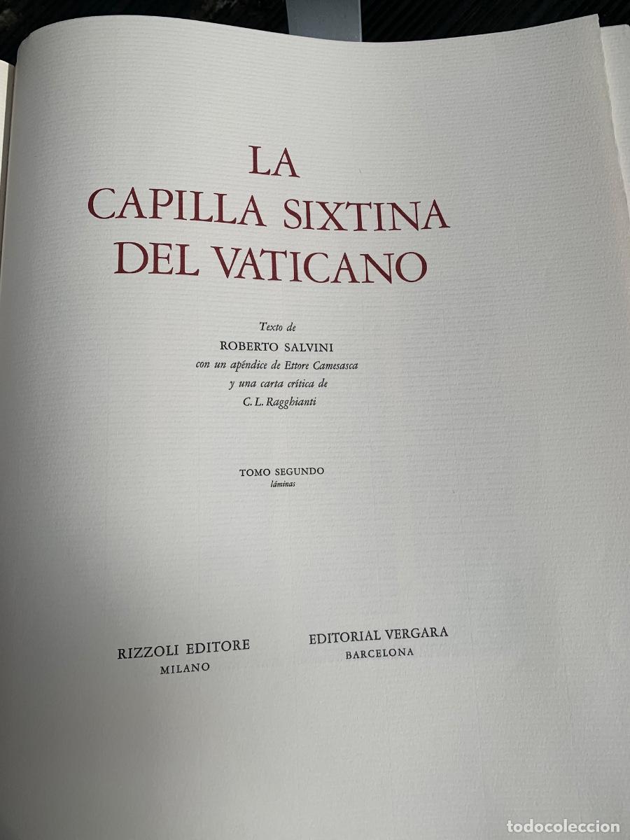 Libros de segunda mano: La Capilla Sixtina del Vaticano - Foto 7