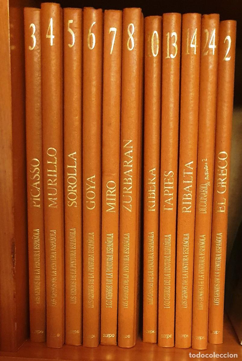 Gebrauchte B&uuml;cher: LOS GENIOS DE LA PINTURA ESPA&Ntilde;OLA. EDITORIAL SARPE. 11 TOMOS.