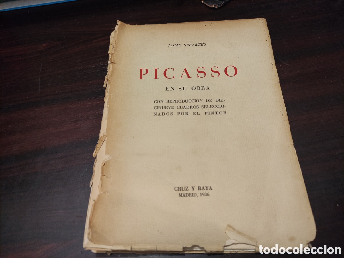 Livres d'occasion: JAIME SABARTES - PICASSO EN SU OBRA