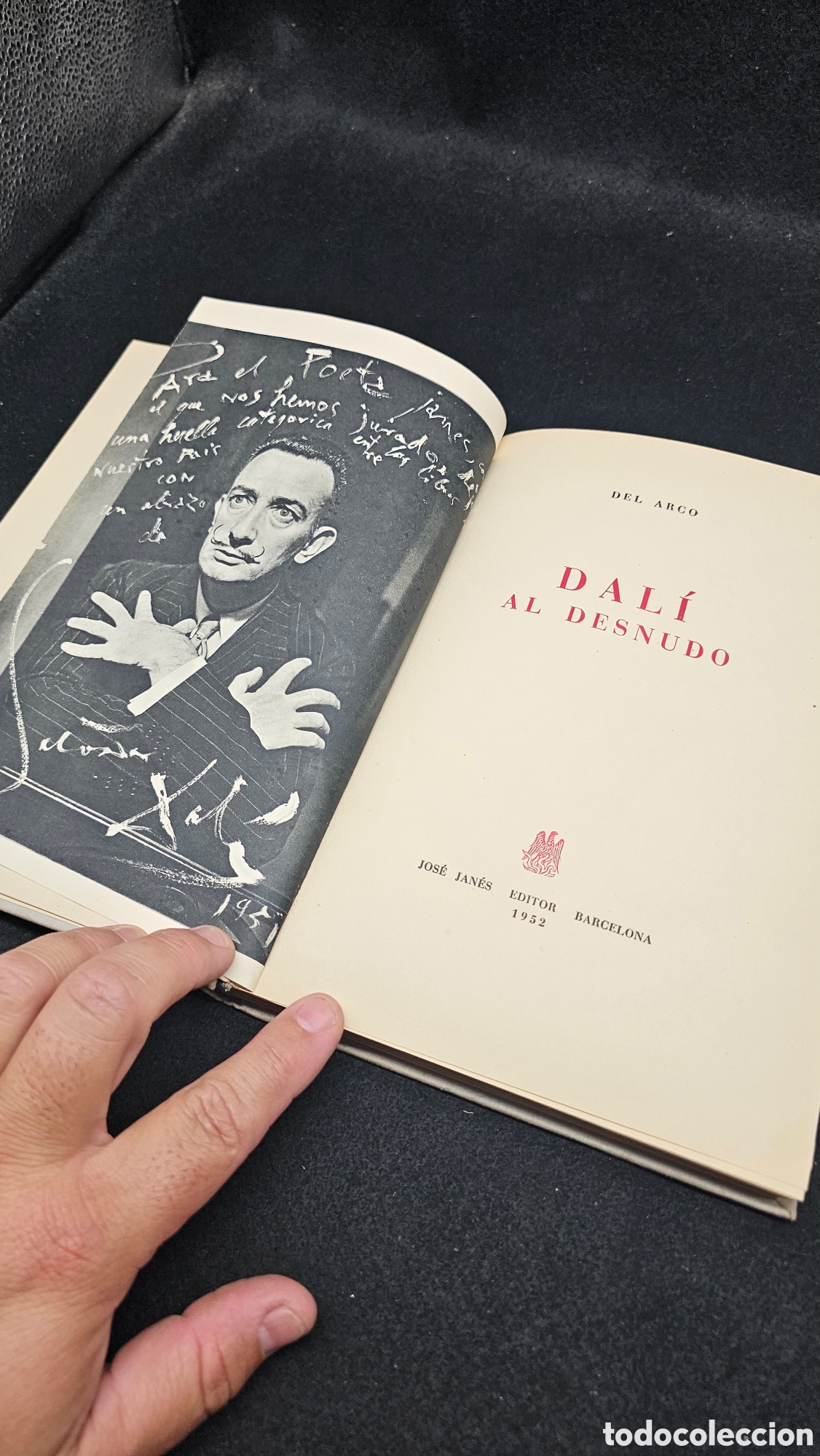 Livros em segunda m&atilde;o: DAL&Iacute; al desnudo 1952