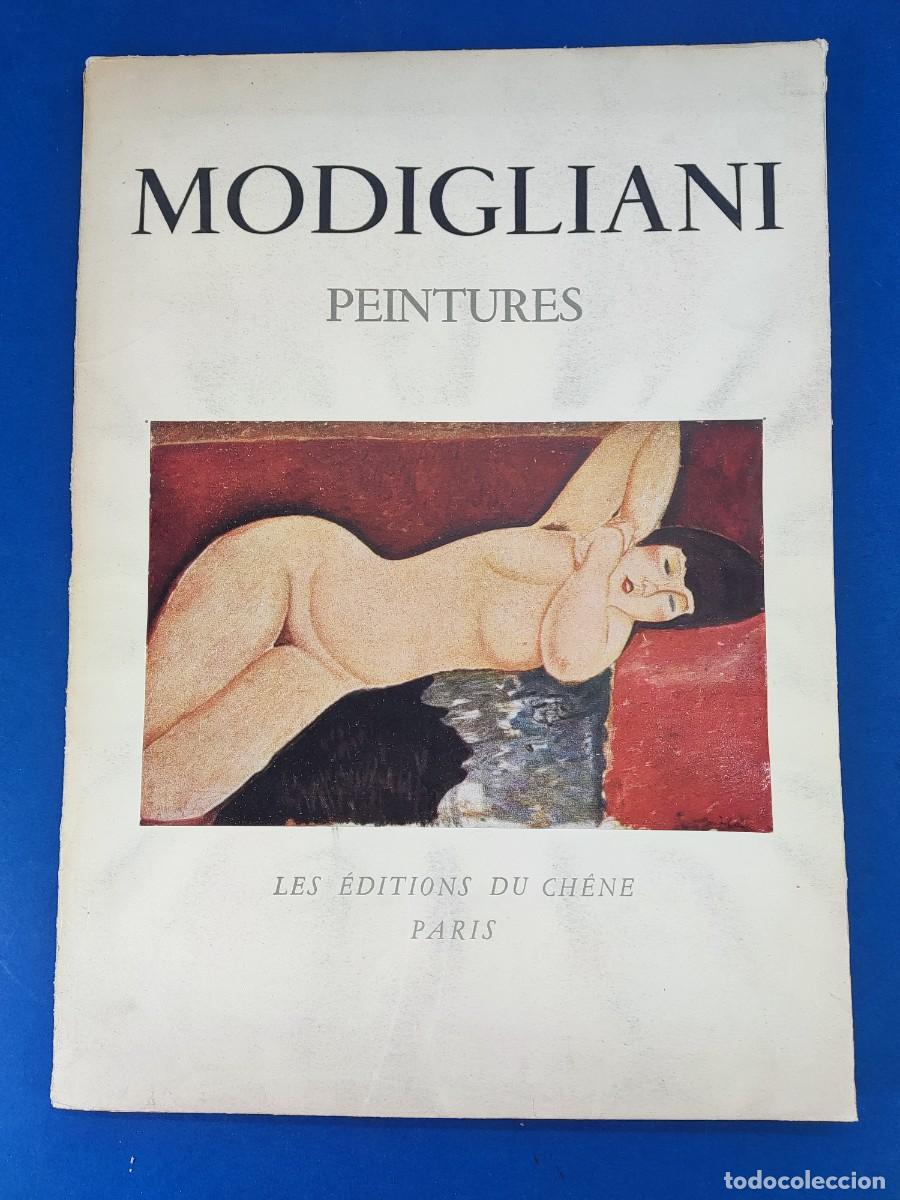 Gebrauchte B&uuml;cher: MODIGLIANI, PEINTURES / 1948. LES &Eacute;DITIONS DU CHENE / 16 LAMINAS / IDIOMA FRANCES