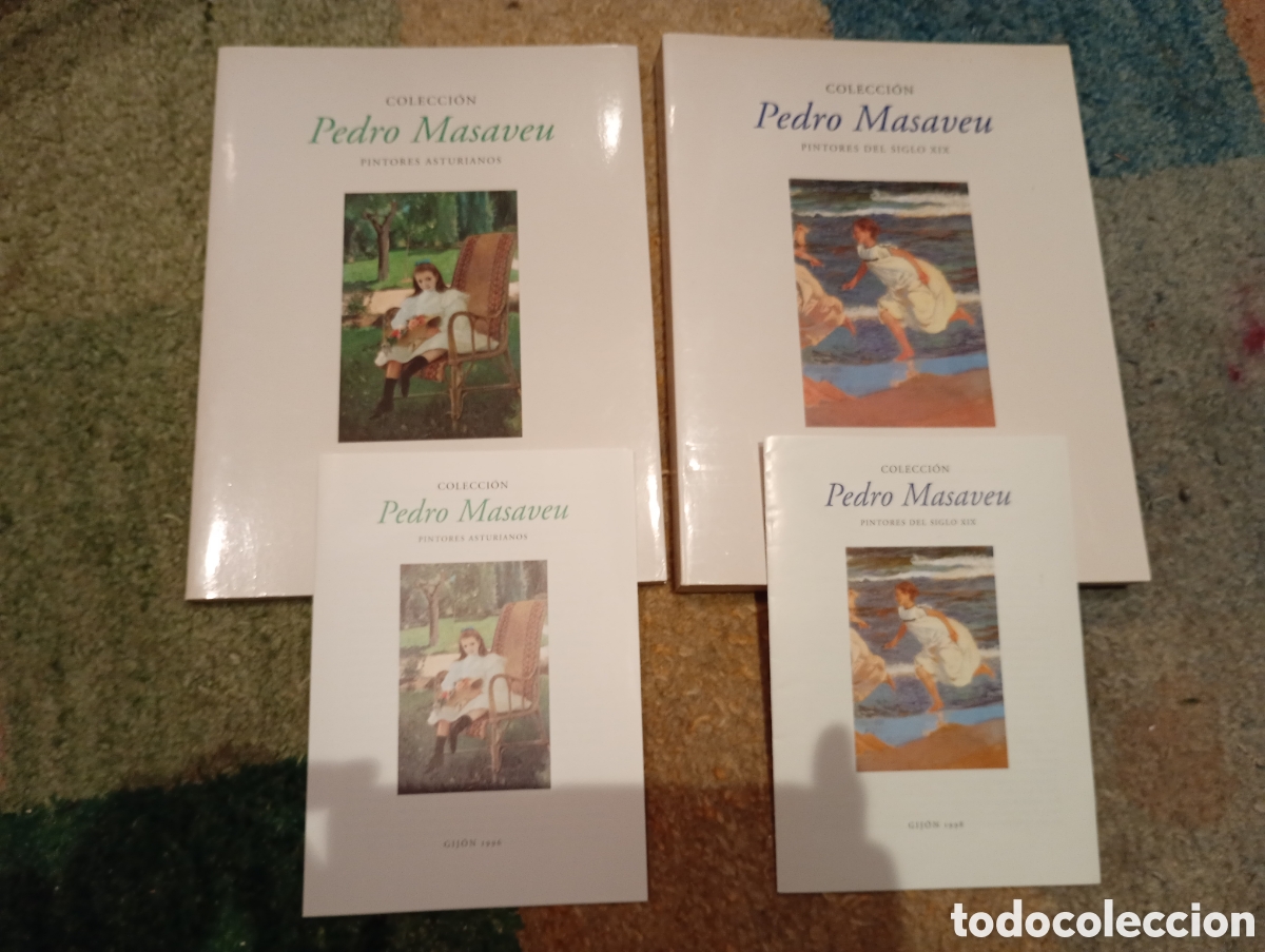 Gebrauchte B&uuml;cher: Lote cat&aacute;logos colecci&oacute;n Pedro Masauve+ los dos cat&aacute;logos de mano oreginales
