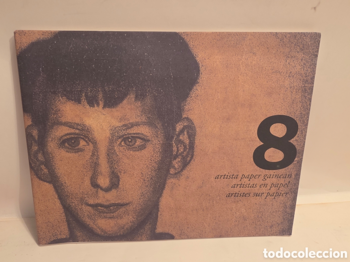 Livros em segunda m&atilde;o: 8 ARTISTAS EN PAPEL. ARTETA, RICARDO BAROJA, BEOBIDE, GORDON, LANDI, REGOLLOS, TILLAC, TELLAECHE.