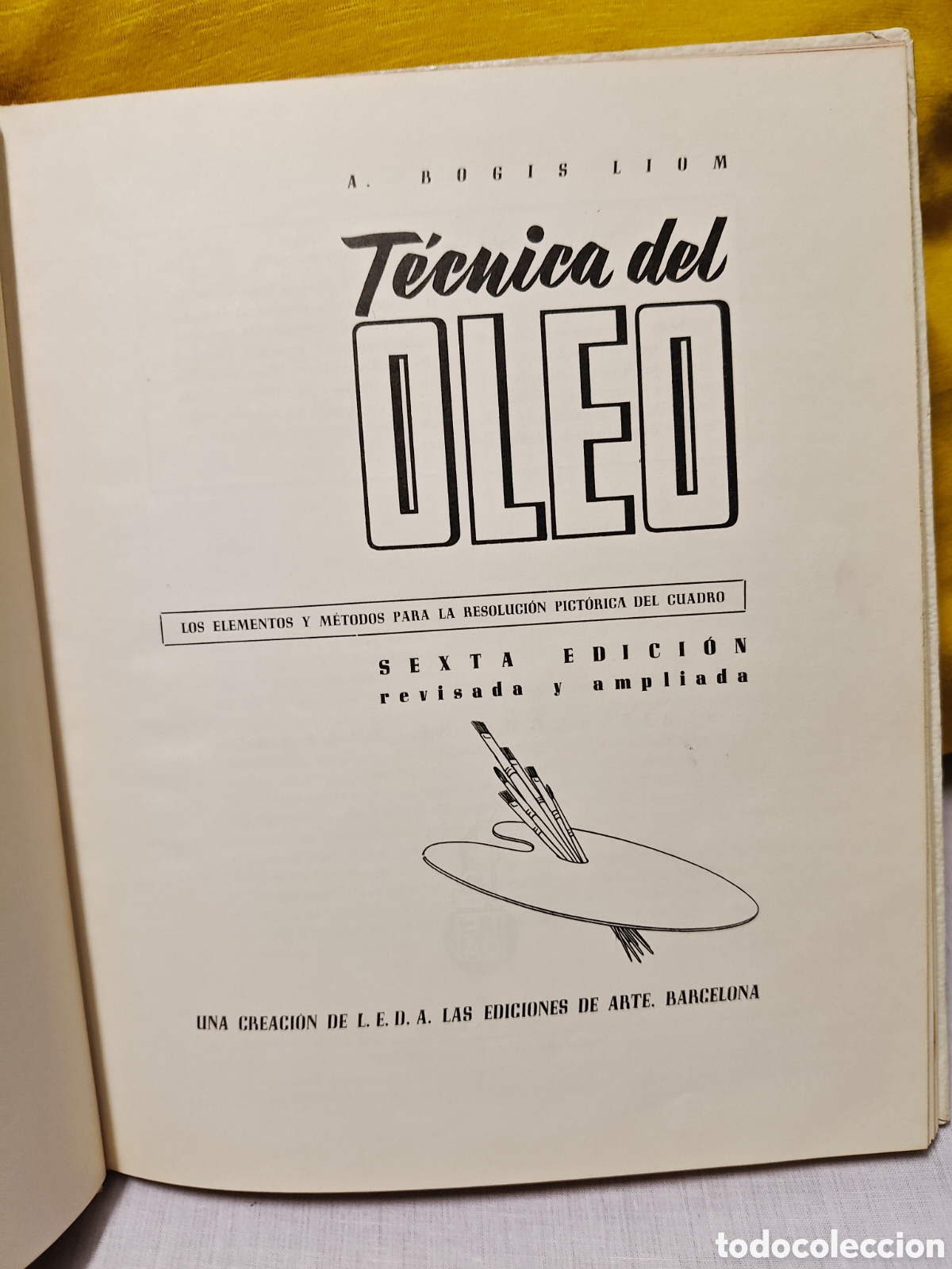 Libros de segunda mano: Libro T&eacute;cnica del oleo. - Foto 2