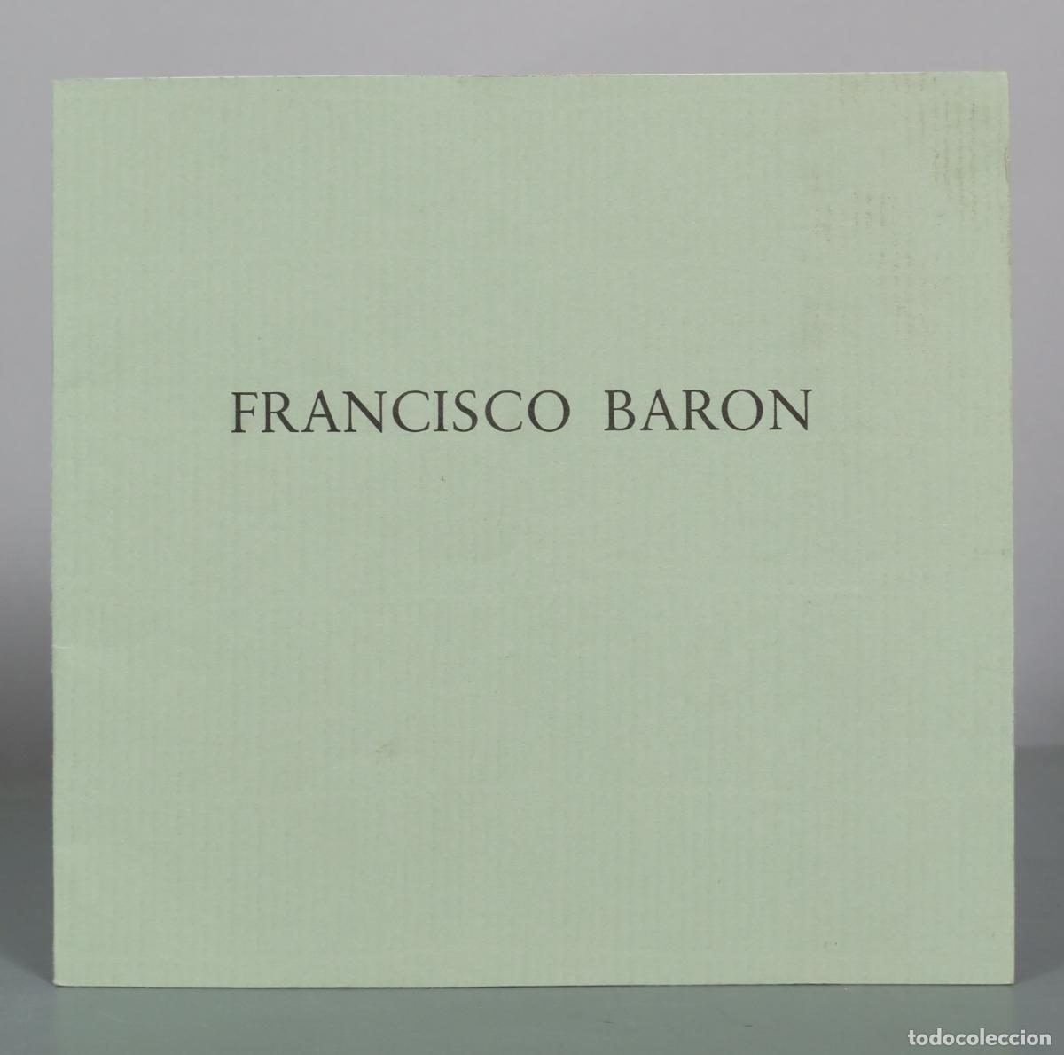 Livres d'occasion: Francisco Baron CATALOGUE 3